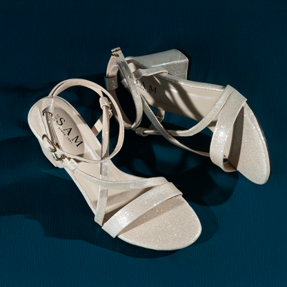 Glimmer Glides 2.7 inch heel