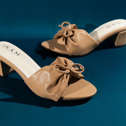 Grace Bow 2 inch Heel