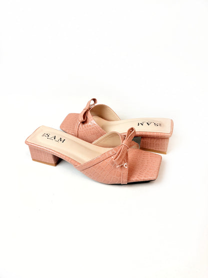 Croc Knot 1.5 inch Heel