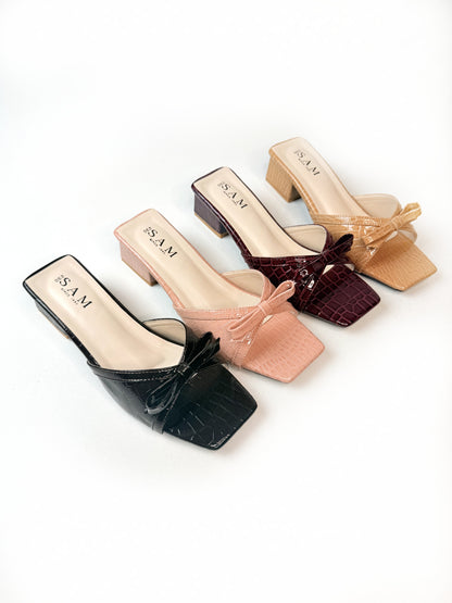 Croc Knot 1.5 inch Heel