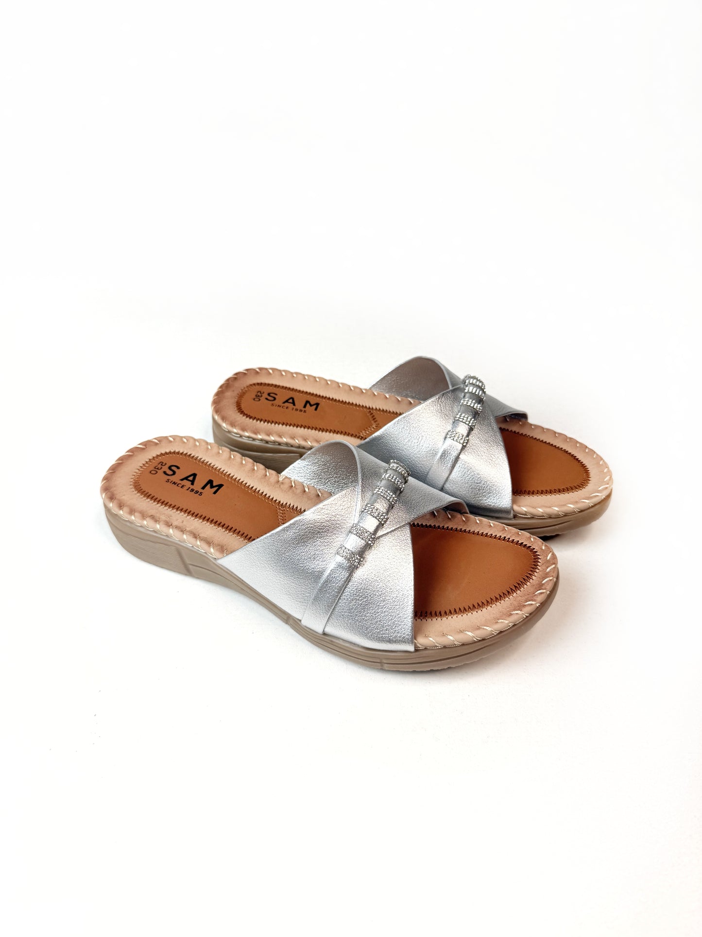 Crystal Loop 1 inch Sandals