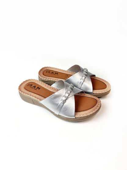 Crystal Loop 1 inch Sandals