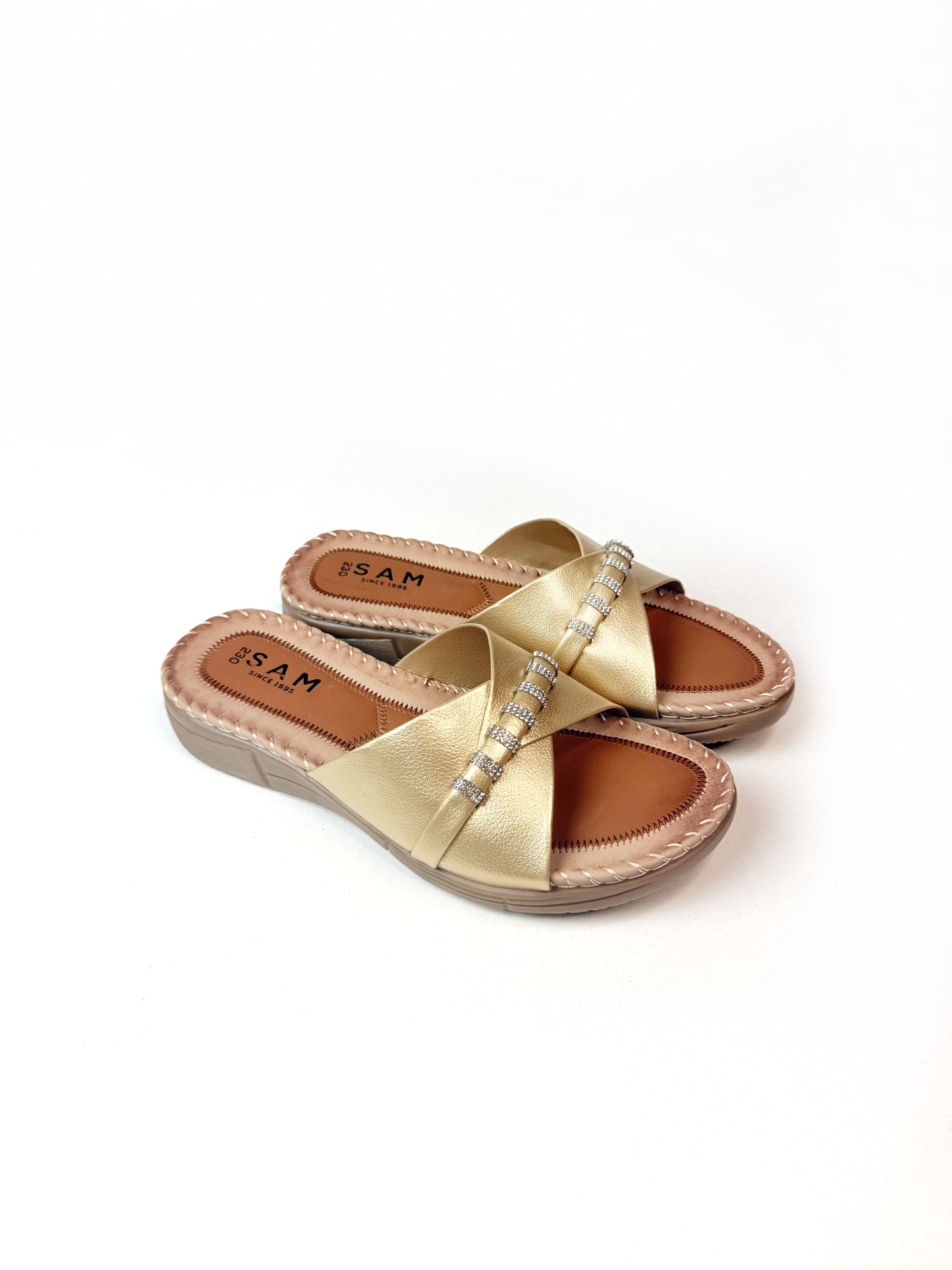 Crystal Loop 1 inch Sandals