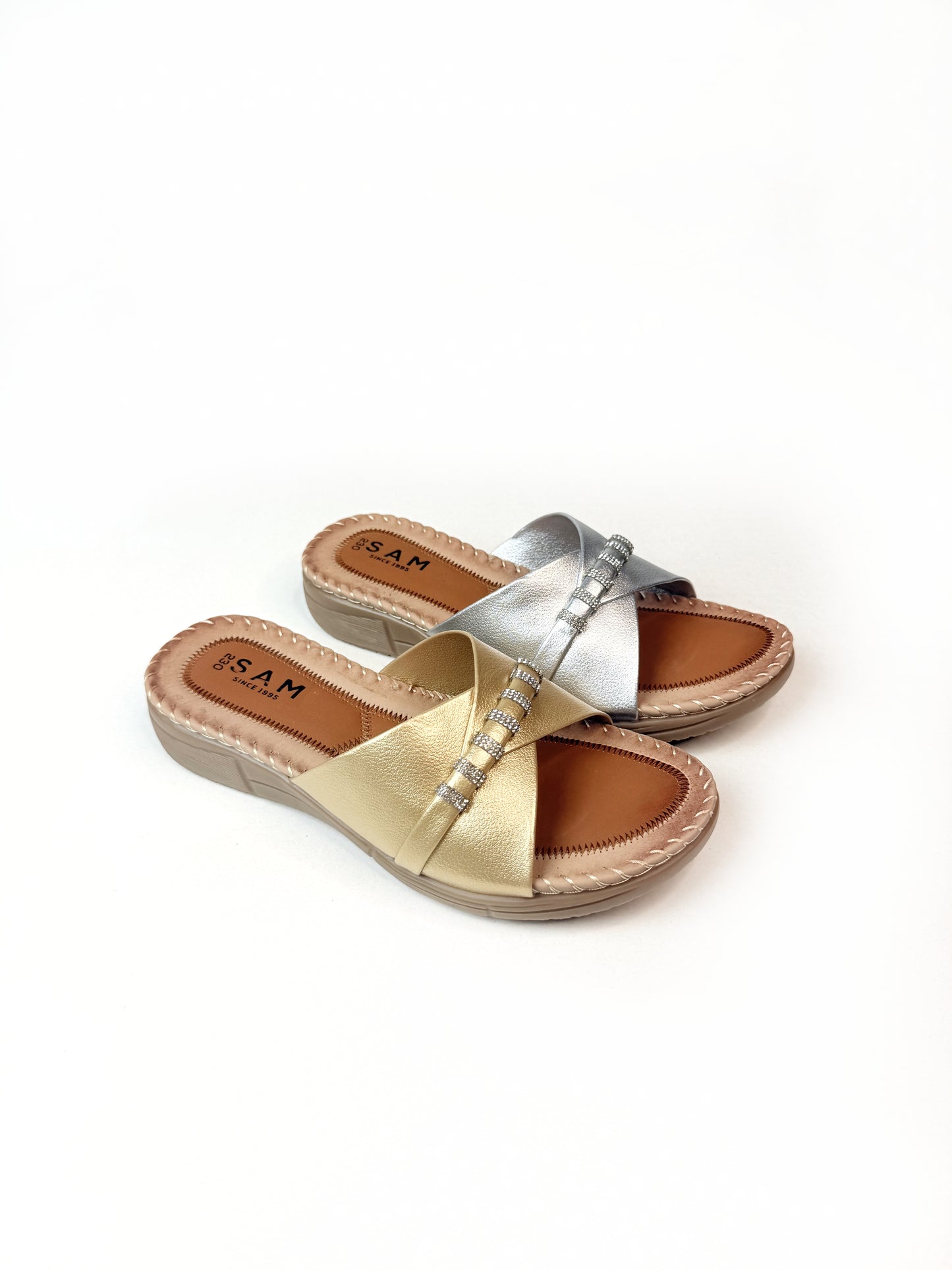 Crystal Loop 1 inch Sandals