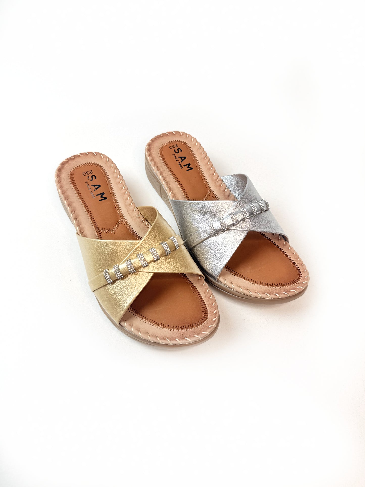 Crystal Loop 1 inch Sandals