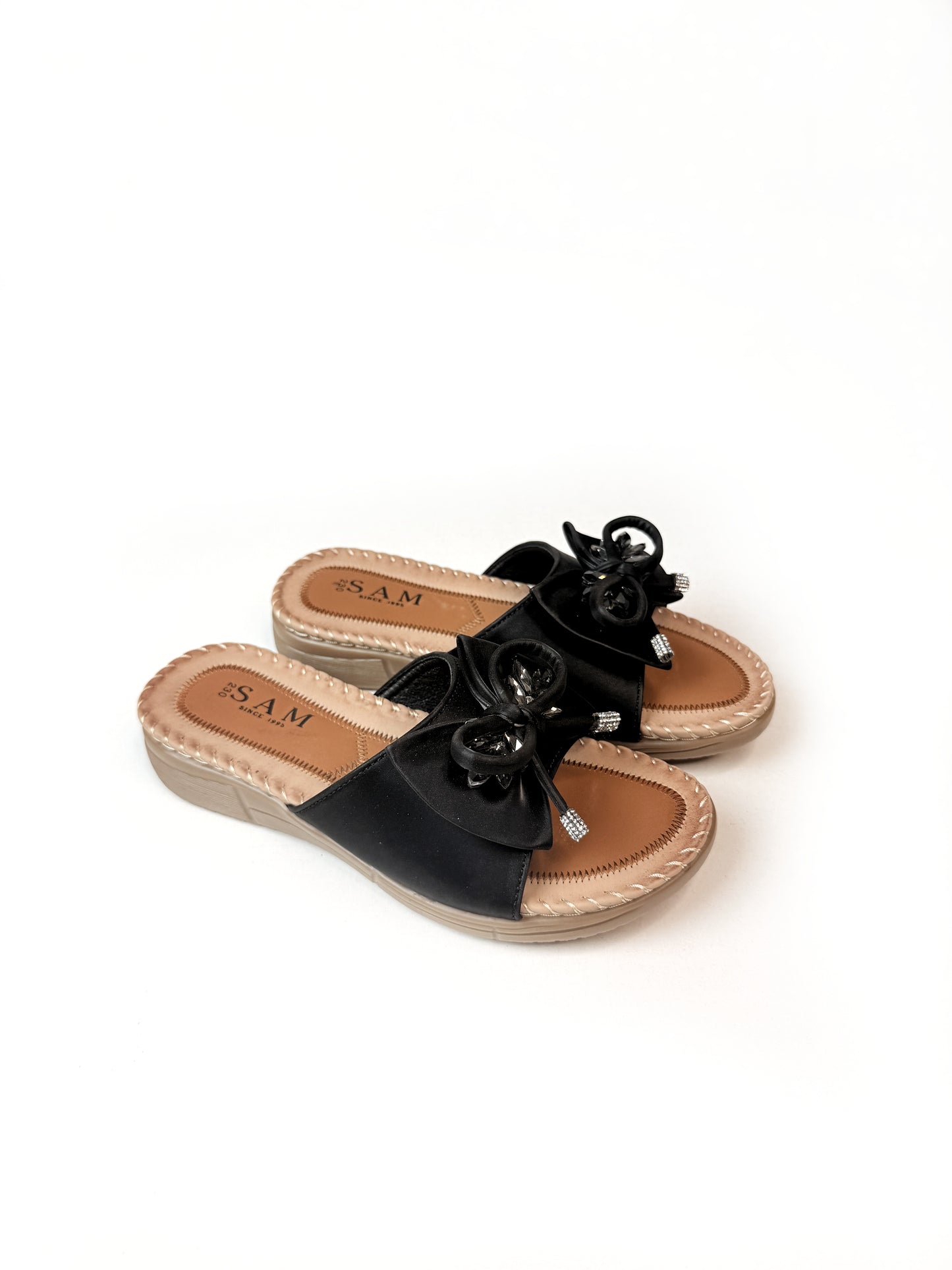 Jewel Bow 1 inch Sandals