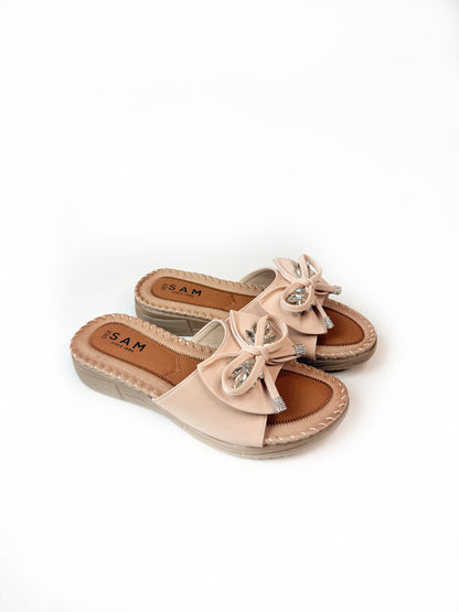 Jewel Bow 1 inch Sandals