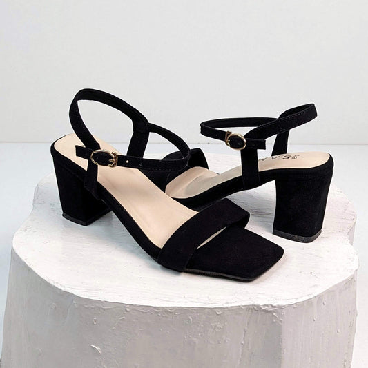 Basic Ankle Strap 2.7 Inch Heel