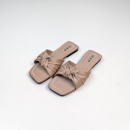 Knot Strap Minimal Flat Slipper