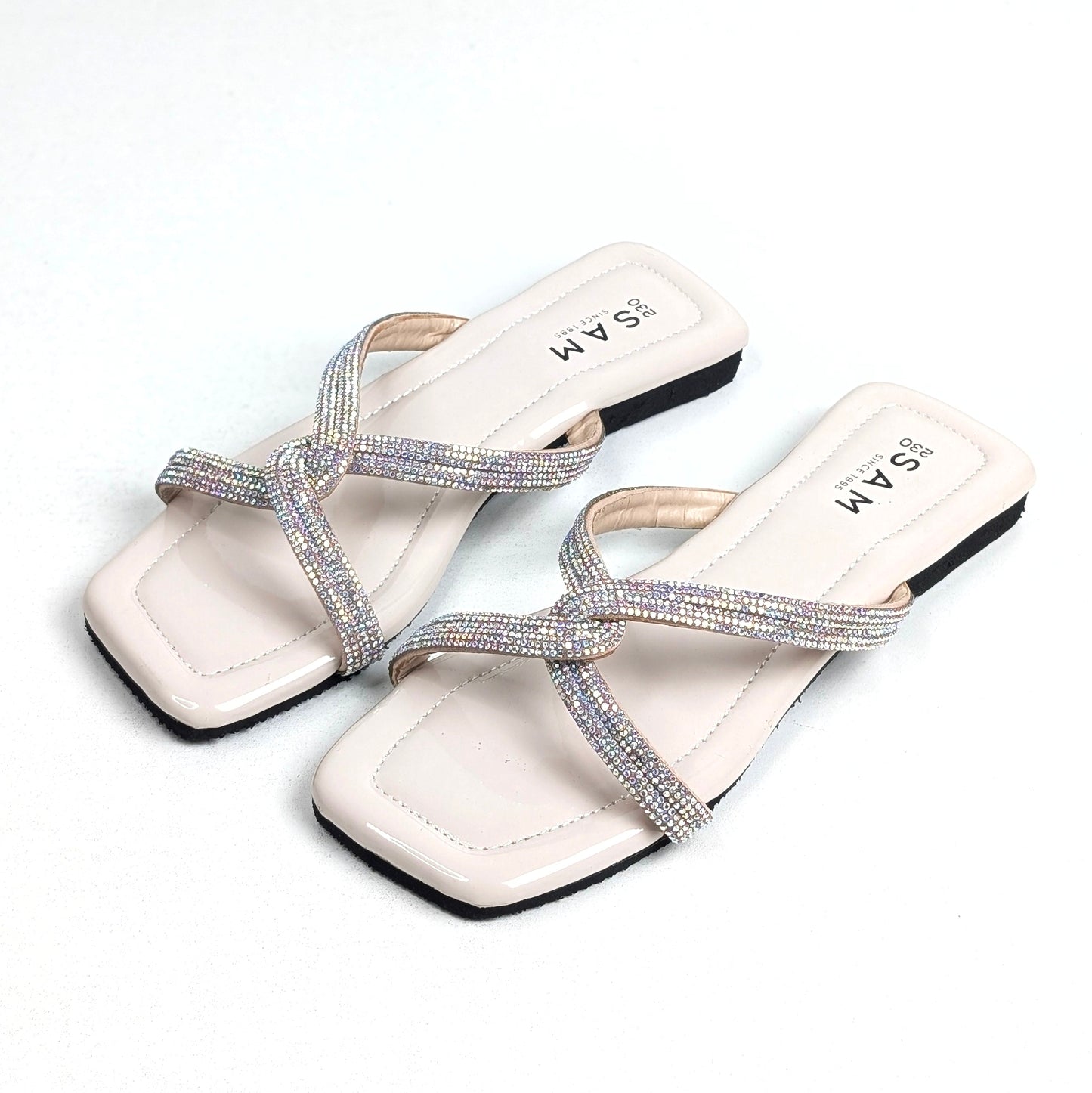 Criss Cross Multistone Slipper